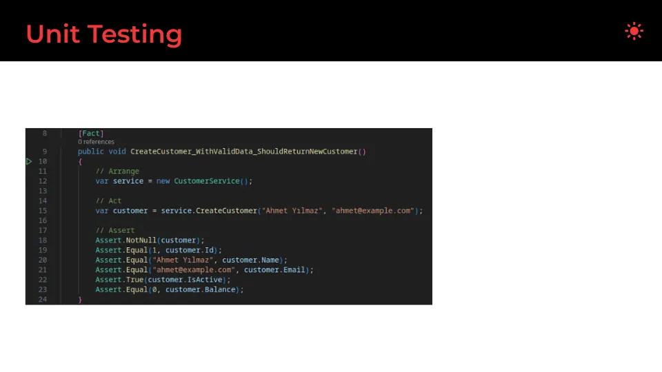 Unit Testing